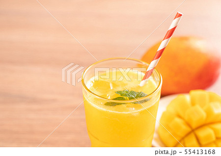 マンゴー マンゴ ジュース 55413168