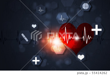Technology Medicine background Technology Medicine background 55414262