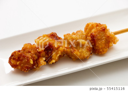 鶏肉竜田揚げ串。 55415116
