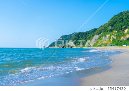 <新潟> ビーチ / リゾート / 海 / 観光地 / 野積海水浴場 <新潟> ビーチ / リゾート / 海 / 観光地 / 野積海水浴場 55417420
