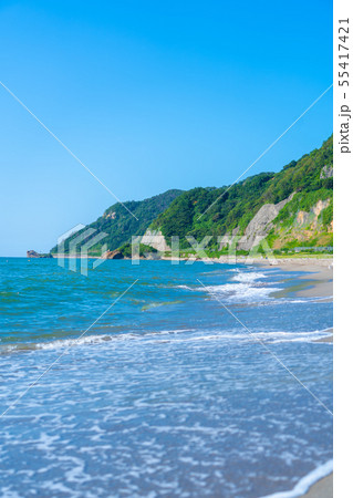<新潟> ビーチ / リゾート / 海 / 観光地 / 野積海水浴場 <新潟> ビーチ / リゾート / 海 / 観光地 / 野積海水浴場 55417421
