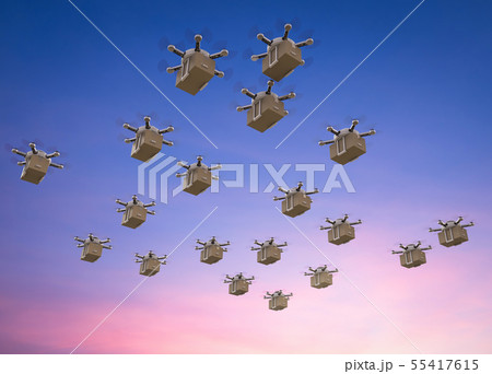 delivery drones flying delivery drones flying 55417615
