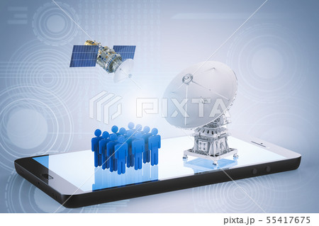 social network communication 55417675