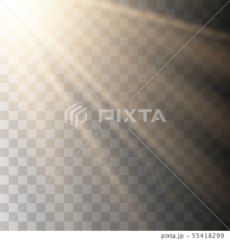 Vector transparent sunlight special 55418299