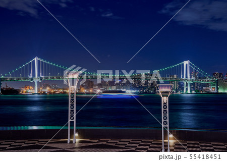 東京湾　夜景 55418451