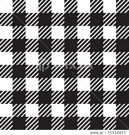 Vector seamless texture with vichy cage ornament. Vector seamless texture with vichy cage ornament. 55418955