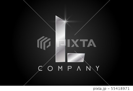 alphabet letter L logo company icon designのイラスト素材 [55418971] - PIXTA