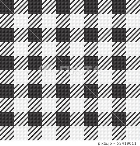 Vector seamless texture with vichy cage ornament. Vector seamless texture with vichy cage ornament. 55419011