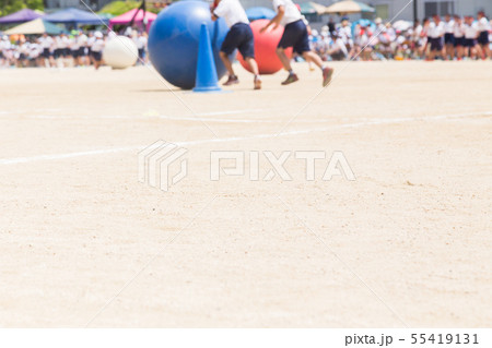 運動会　大玉転がし 55419131