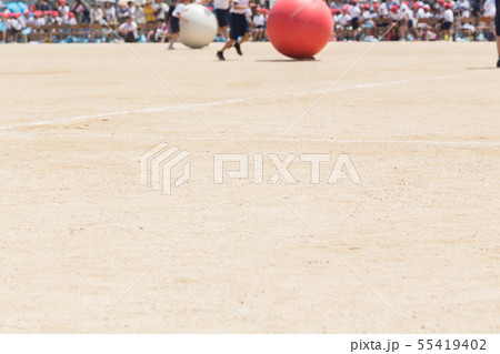 運動会　大玉ころがし 55419402