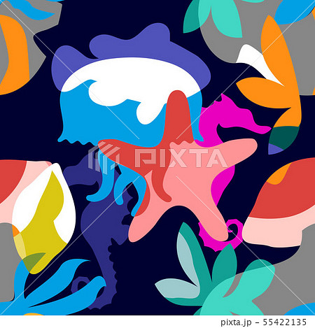 Tropical ocean painting. Tropical ocean painting. 55422135