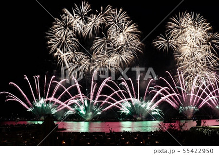 fireworks festival in Cannes 55422950