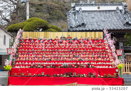 かつうらビッグひな祭り (千葉県勝浦市 覚翁寺山門前) 2019年2月 かつうらビッグひな祭り (千葉県勝浦市 覚翁寺山門前) 2019年2月 55423207