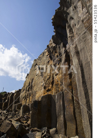 Basalt for building. Basalt career. Basalt pillars Basalt for building. Basalt career. Basalt pillars 55423536
