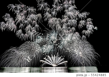 （セピア）津花火大会 55424885