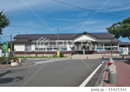 南相馬市　小高駅（夏） 55425342