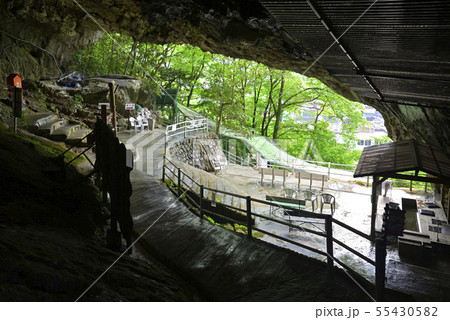 井倉洞 出口付近(岡山県新見市) 井倉洞 出口付近(岡山県新見市) 55430582