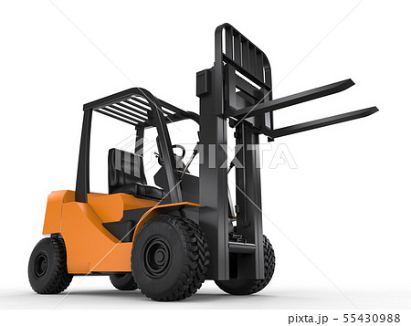 Forklift Truckのイラスト素材