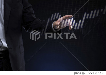 株価チャート 為替チャート 55431545