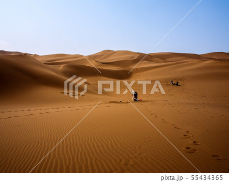 新疆ウイグル自治区 鄯善 クムタグ砂漠 Kumtag Desert, Xinjiang,China 新疆ウイグル自治区 鄯善 クムタグ砂漠 Kumtag Desert, Xinjiang,China 55434365