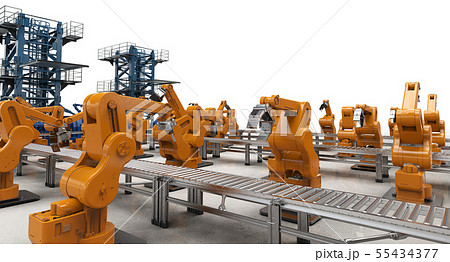 automation industry concept 55434377