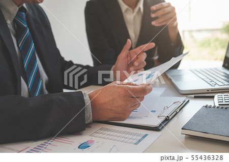 Administrator business man financial inspector and 55436328