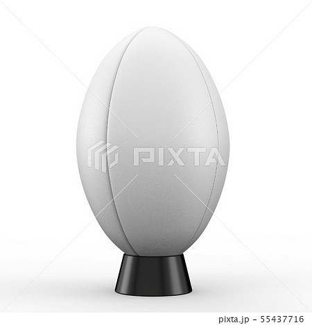 white rugby ball 55437716