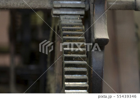 old ancient tower clock mechanism detail old ancient tower clock mechanism detail 55439346