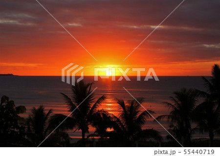 美しいサンセット 55440719