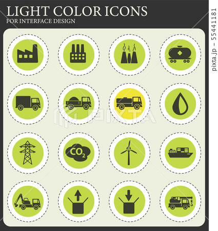 Industrial simply icons 55441181