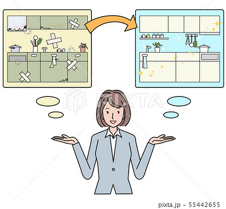 キッチンリフォーム キッチンリフォーム 55442655