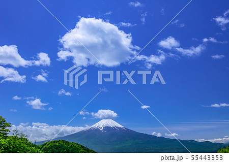 富士山と雲 富士山と雲 55443353