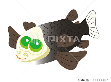 デメニギス 深海魚 キャラクター イラスト デメニギス 深海魚 キャラクター イラスト 55444407