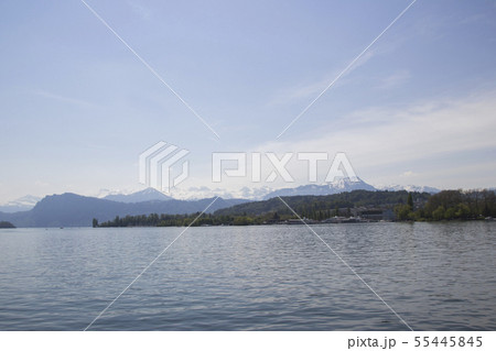Swiss Alps from the old part of Lucerne Swiss Alps from the old part of Lucerne 55445845
