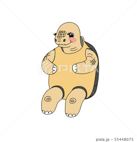 vector scandi cartoon animal clip art 55448075
