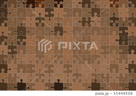 Brown grunge puzzle background 55449509