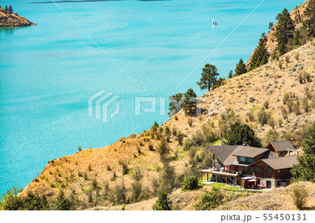 Great view on Kalamaka lake with luxury house and Great view on Kalamaka lake with luxury house and 55450131