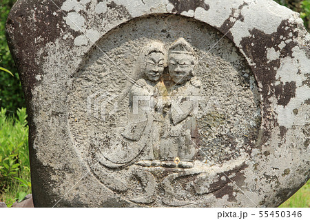 荒井の道祖神　長野県朝日村 55450346