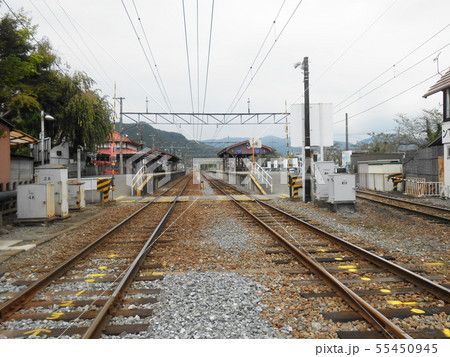 長瀞駅の線路 長瀞駅の線路 55450945