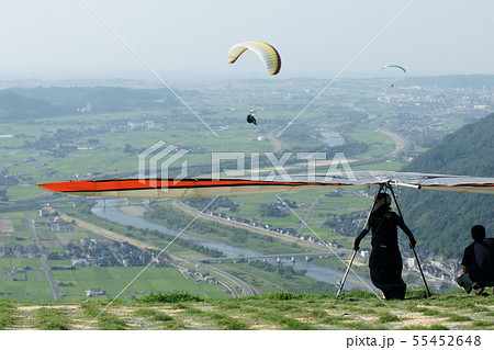 鳥取 四季の散歩 夏 ハングライダー 鳥取 四季の散歩 夏 ハングライダー 55452648