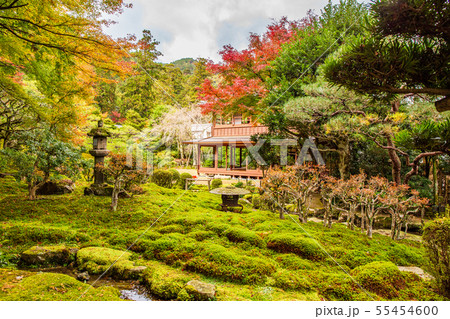 秋の滋賀坂本　旧竹林院 55454600