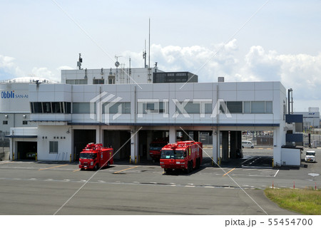 羽田空港内にある国土交通省東京航空局の消防署 55454700