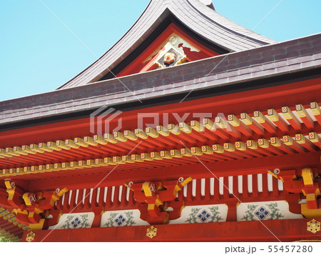 鶴岡八幡宮舞殿の屋根と梁 鶴岡八幡宮舞殿の屋根と梁 55457280