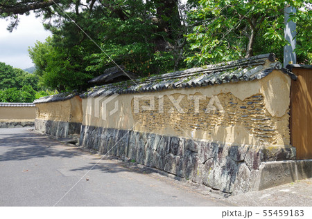 城下町萩の土塀 55459183