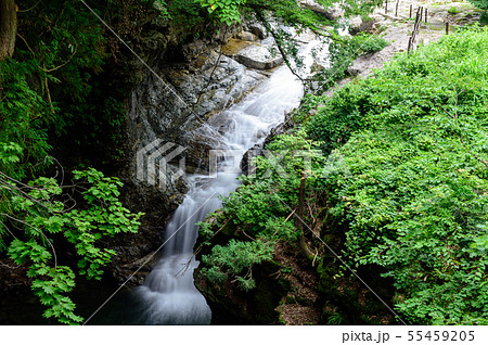 小安峡 不動滝 秋田県 小安峡 不動滝 秋田県 55459205