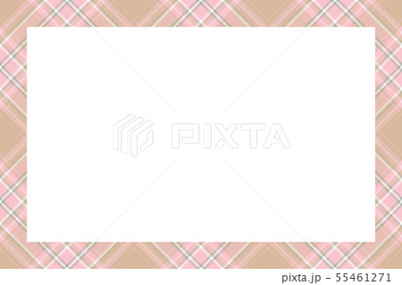 Vintage frame vector. Scottish border pattern 55461271