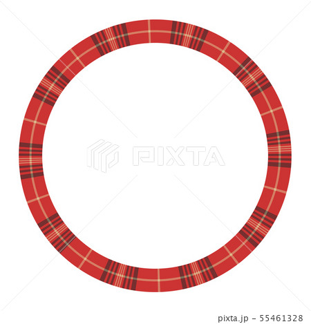 Round frame vector vintage pattern design 55461328