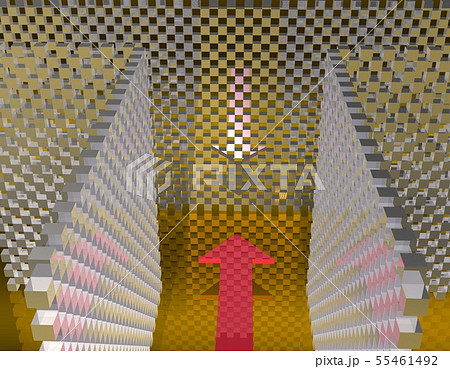 矢印 分かれ道 矢印 分かれ道 55461492