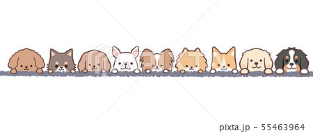 犬たちフレーム 55463964