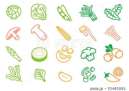 Basic ingredients vegetable of Thai BBQ. 55465091